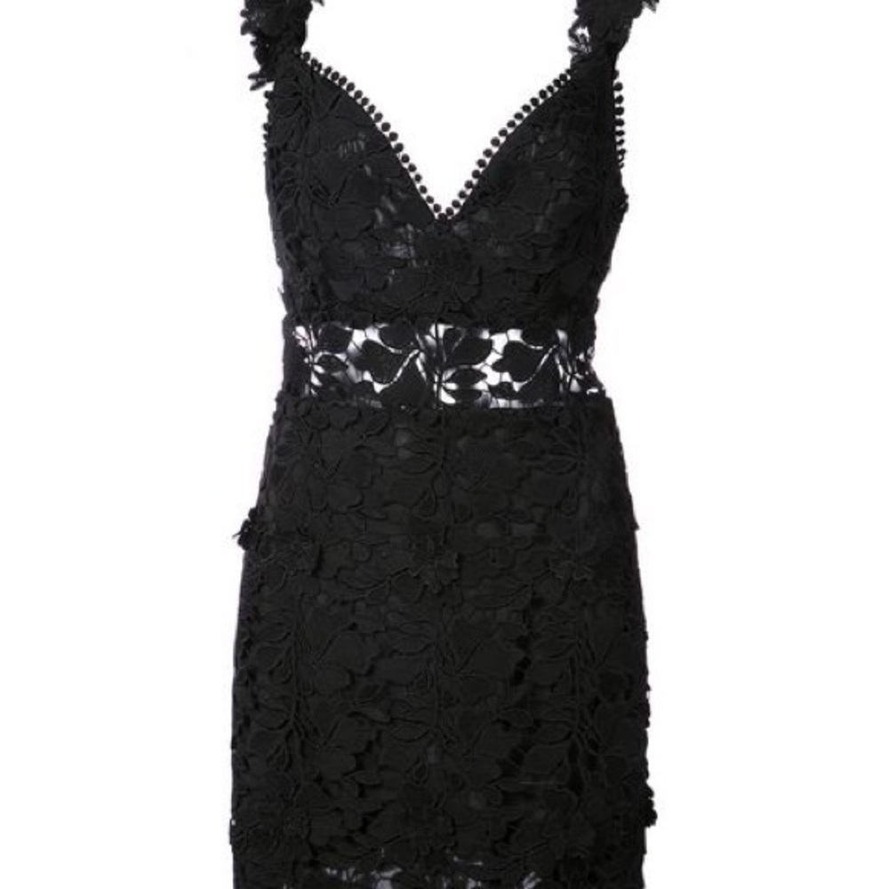 •Nicole Miller Collection• Lace Sweetheart Dress - Picture 3 of 5